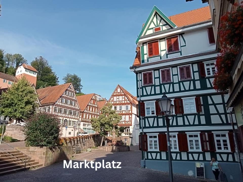 Ferienwohnungen Calwer Hoefle Marktplatz Buitenkant foto