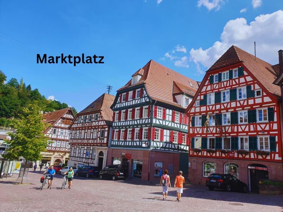 Ferienwohnungen Calwer Hoefle Marktplatz Buitenkant foto